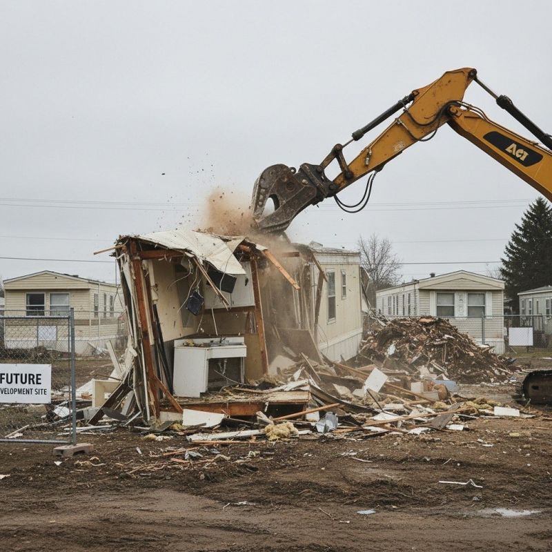 Trailer Home Demolition