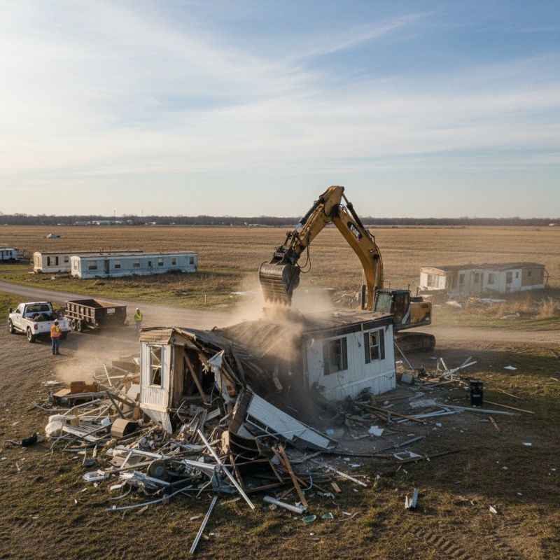 Trailer Home Demolition
