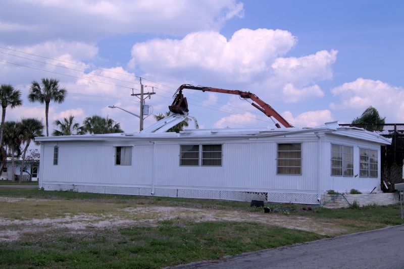 Trailer Home Demolition